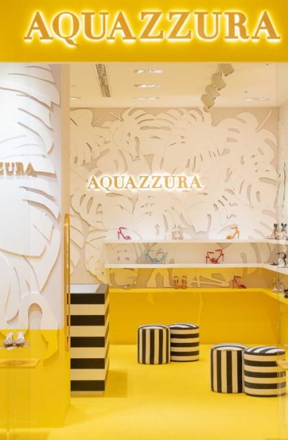 Aquazzura Pop Up Concept & Design - Axielab